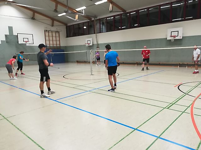 Badmintongruppe 2018