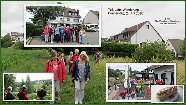 Wanderung Oberlösenbach 02.07.20
